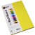 QUILL COLOURED A4 COPY PAPER 80GSM LEMON PACK 100 SHEETS