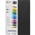 QUILL COLOURED A4 COPY PAPER 80GSM BLACK PACK 100 SHEETS