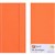 QUILL DL COLOURED ENVELOPES PLAINFACE STRIP SEAL 80GSM 110 X 220MM ORANGE PACK 25