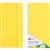 QUILL DL COLOURED ENVELOPES PLAINFACE STRIP SEAL 80GSM 110 X 220MM LEMON PACK 25
