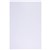 QUILL POLYPROPYLENE SIGN BOARD 5MM 500 X 770MM WHITE