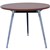 RAPID AIR ROUND TABLE POLISHED ALUMINIUM FRAME 900MM CHERRY
