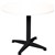 RAPID SPAN 4 STAR ROUND TABLE 900MM NATURAL WHITEBLACK