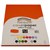 RAINBOW COVER PAPER 125GSM A3 SAFFRON ORANGE PACK 100