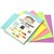RAINBOW COLOURED A4 COPY PAPER 80GSM 100 SHEETS PASTEL ASSORTED