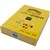 RAINBOW COLOURED A4 COPY PAPER 80GSM 500 SHEETS YELLOW