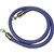Q NYLON ROPE 25MM CHROME SNAP ENDS 15M BLUE