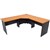 RAPID WORKER CORNER WORKSTATION COMPLETE 1800 X 1800 X 600MM CHERRYIRONSTONE