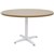 RAPID SPAN 4 STAR ROUND TABLE 900MM BEECHWHITE