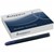WATERMAN FOUNTAIN PEN INK CARTRIDGE MYSTERIOUS BLUE BLACK PACK 8