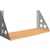 RAPID SCREEN SHELF BRACKET PRECIOUS SILVER PACK 2