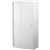 STEELCO SLIDING DOOR CABINET 3 SHELVES 1830 X 914 X 465MM WHITE SATIN