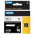 DYMO SD18482 RHINO INDUSTRIAL TAPE PERMANENT POLYESTER 9MM BLACK ON WHITE