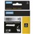 DYMO 18487 RHINO INDUSTRIAL TAPE PERMANENT POLYESTER 19MM BLACK ON METALLIC