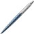 PARKER JOTTER BALLPOINT PEN MEDIUM BLUE INK WATERLOO BLUE CHROME