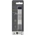 PARKER QUINKFLOW BALLPOINT PEN REFILL MEDIUM BLACK PACK 3
