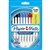 PAPERMATE KILOMETRICO BALLPOINT PENS MEDIUM ASSORTED PACK 10