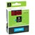 DYMO 45807 D1 LABELLING TAPE 19MM X 7M BLACK ON RED