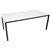 RAPIDLINE STEEL FRAME TABLE 1200 X 600MM NATURAL WHITE