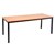 RAPIDLINE STEEL FRAME TABLE 1800 X 750MM BEECH