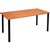 RAPIDLINE STEEL FRAME TABLE 1800 X 900MM BEECH