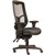 ERGOSELECT SWIFT ERGONOMIC CHAIR HIGH MESH BACK 3 LEVER SEAT SLIDE BLACK NYLON BASE ADJUSTABLE ARMS BLACK