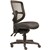 ERGOSELECT SWIFT ERGONOMIC CHAIR MEDIUM MESH BACK 3 LEVER SEAT SLIDE BLACK NYLON BASE BLACK