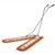 OATES FLOORMASTER SCISSOR DUST CONTROL MOP COMPLETE ORANGEWHITE