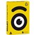 OPTIX COLOURED A4 COPY PAPER 80GSM TERA YELLOW PACK 500 SHEETS