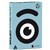 OPTIX COLOURED A4 COPY PAPER 80GSM VIZA BLUE PACK 500 SHEETS