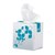 LIVI ESSENTIALS FACIAL TISSUES CUBE HYPOALLERGENIC 2 PLY 90 SHEET CARTON 24