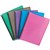 OLYMPIC DISPLAY BOOK REFILLABLE 20 PAGE RIBBED A4 FLURO ASSORTED PACK 20