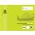 OLYMPIC NL832 EXERCISE BOOK NSW RULING DOUBLE RULEDGUIDELINES 8MM 55GSM 32 PAGE 176 X 240MM LIME PACK 20