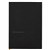 WHITELINES BLACK OCEAN NOTEBOOK 80GSM 160 PAGE A5