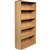 RAPID VIBE BOOKCASE 4 SHELF 900 X 315 X 1800MM BEECH
