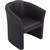 RAPIDLINE SPACE EXECUTIVE TUB CHAIR SINGLE SEATER PU BLACK