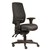 ERGOSELECT SPARK ERGONOMIC CHAIR HIGH BACK 3 LEVER SEAT SLIDE BLACK NYLON BASE ADJUSTABLE ARMS BLACK