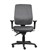 ERGOSELECT SPARK ERGONOMIC CHAIR HIGH BACK 3 LEVER SEAT SLIDE BLACK NYLON BASE ADJUSTABLE ARMS GREY