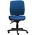 ERGOSELECT SPARK ERGONOMIC CHAIR MEDIUM BACK 3 LEVER SEAT SLIDE BLACK NYLON BASE BLUE
