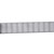 RAPID SPAN METAL MODESTY PANEL 1500MM DESK 1290 X 300MM SILVER