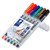STAEDTLER 311 LUMOCOLOR NONPERMANENT MARKER SUPERFINE 04MM ASSORTED WALLET 6