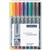 STAEDTLER 315 LUMOCOLOR NONPERMANENT MARKER MEDIUM 10MM ASSORTED WALLET 8
