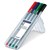 STAEDTLER 334 TRIPLUS FINELINER FIBRE TIP PENS 03MM ASSORTED PACK 4