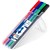 STAEDTLER 338 TRIPLUS BROADLINER FIBRE TIP PENS 08MM ASSORTED PACK 4