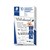 STAEDTLER 341 LUMOCOLOR COMPACT WHITEBOARD MARKER BULLET BLACK BOX 10