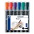 STAEDTLER 350 LUMOCOLOR PERMANENT MARKER CHISEL 50MM ASSORTED WALLET 6