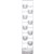 RAPID BLOOM VERTICAL GARDEN 1935 X 390 X 210MM WHITE