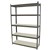 ACERACK STALLION SHELVING UNIT 5 SHELVES 1800 X 1200 X 400MM DARK GREY