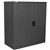 STEELCO STATIONERY CABINET 2 SHELVES 1015 X 914 X 463MM BLACK RIPPLE