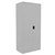 STEELCO STATIONERY CABINET 3 SHELVES 1830 X 914 X 463MM SILVER GREY